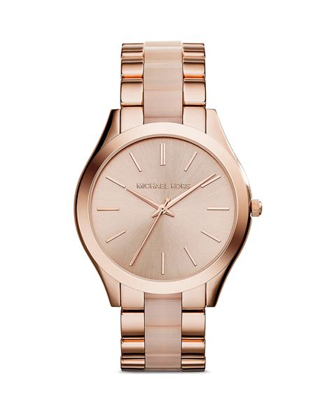 251902 michael kors watch|Michael Kors slim runway watch.